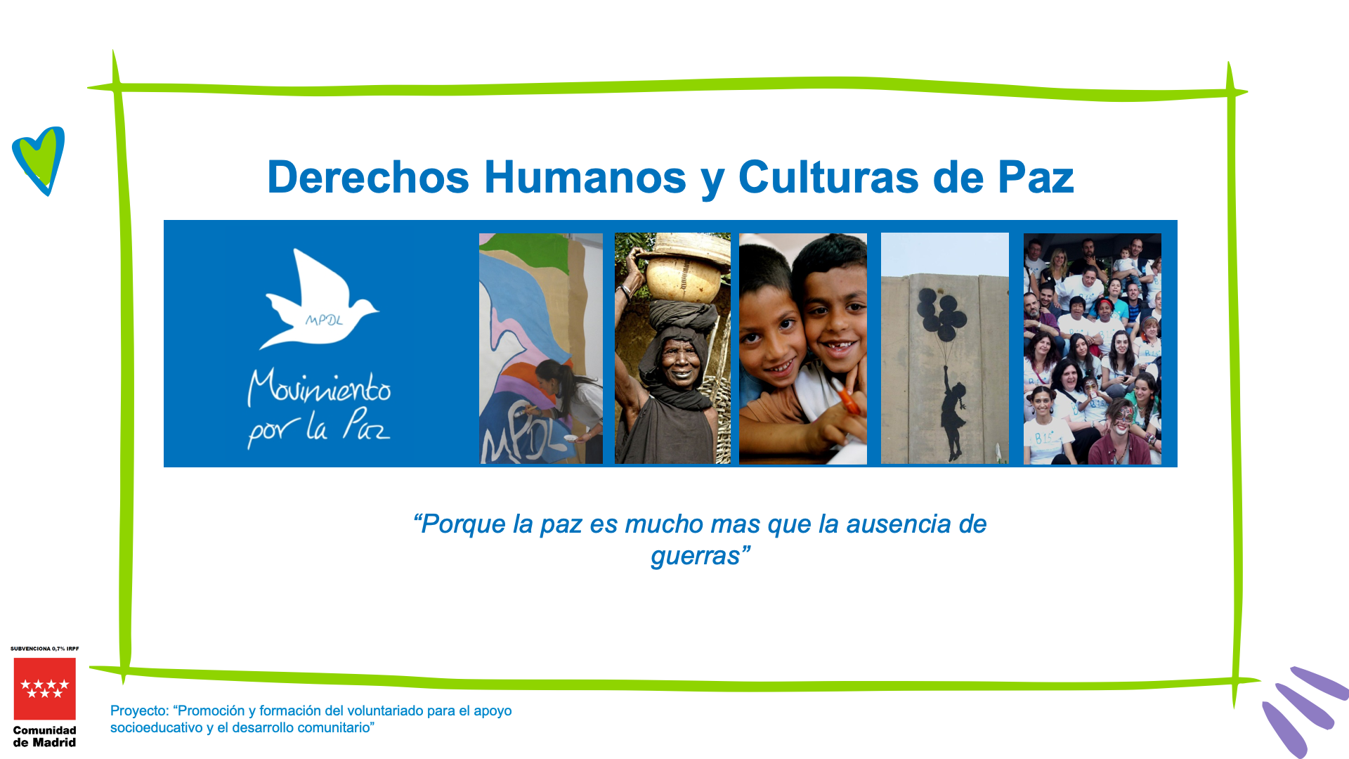 Perspectiva de género en el voluntariado